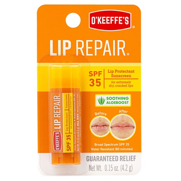 Okeeffes Lip Repair No Scent Lip Balm 0.15 oz K0900008